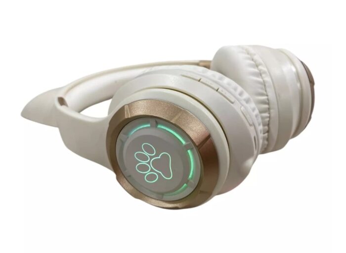 Audífonos Diadema Con Orejas De Gato y Retroiluminado YDM60